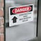 Signmission Construction Area Men Working Above Danger Sign, Vinyl Decal, 10in W x 7in L, 2PK OS-2PACK-DS-D-710-L-1931 - alternate 5